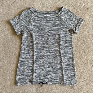 Lou & Grey Short Sleeve Knit Shirt size Small